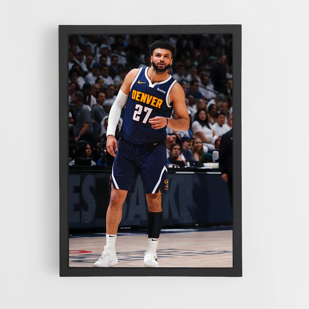 Poster Denver de nuggets – affiche Basketball (vue 2)